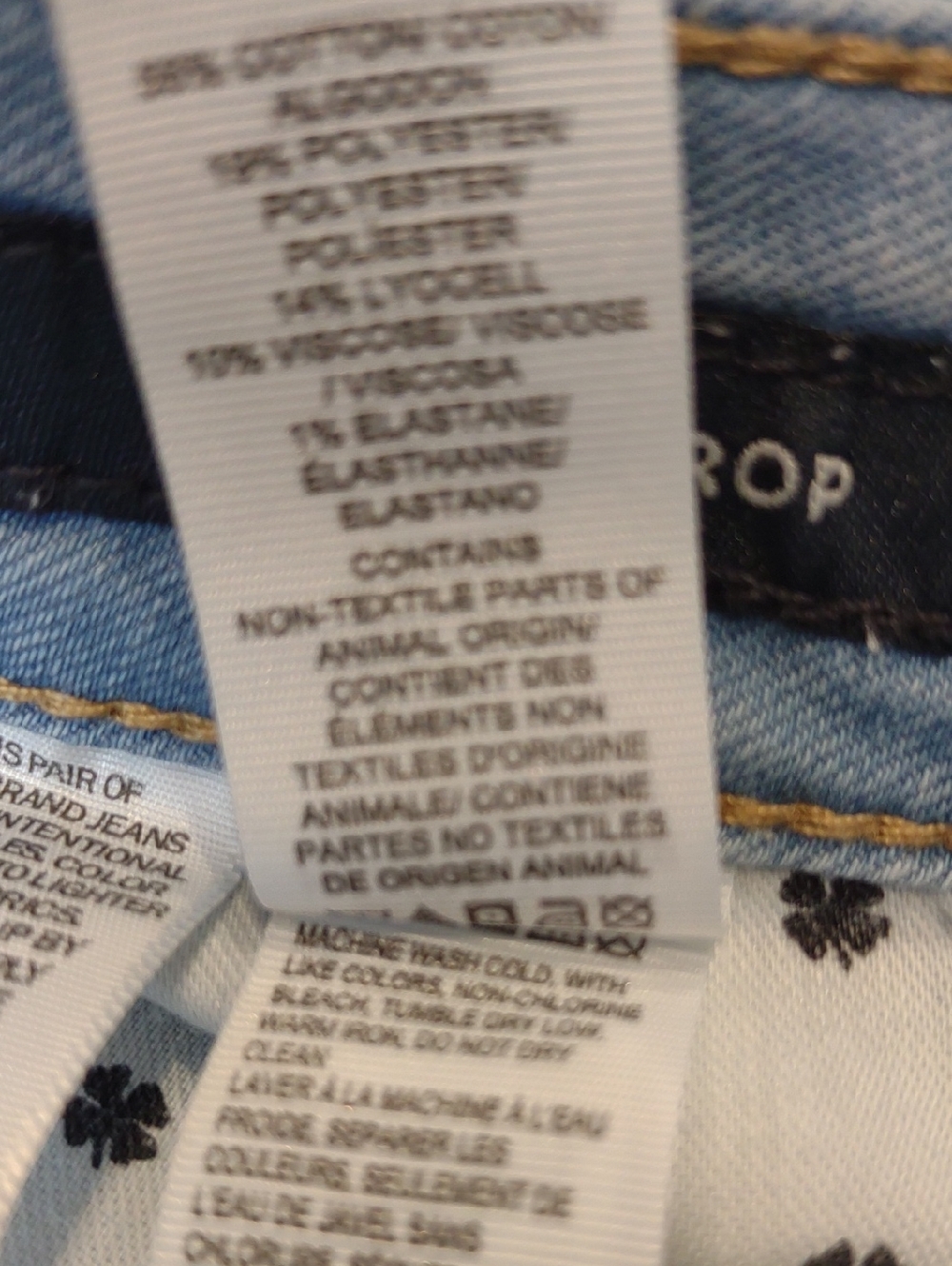 Lucky Brand Lolita Ankle Crop Curvy Stretch Distressed Light Blue Jeans - Picture 14 of 15